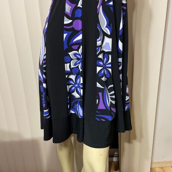 Women Small Stunning Hippie Boho Tank Flare  Dress- Flare out panels, gorgeous c - Picture 2 of 7